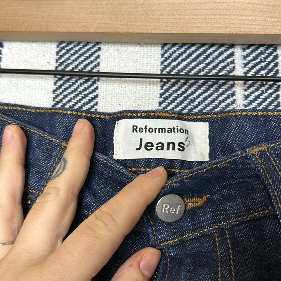 Reformation Julia High Cigarette Jeans - Picture 2 of 5
